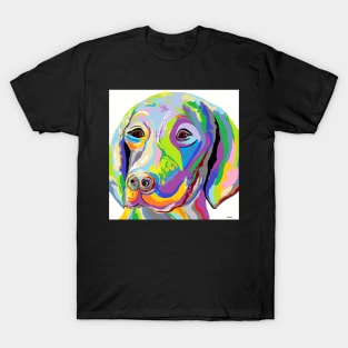 Colorful Weimaraner T-Shirt